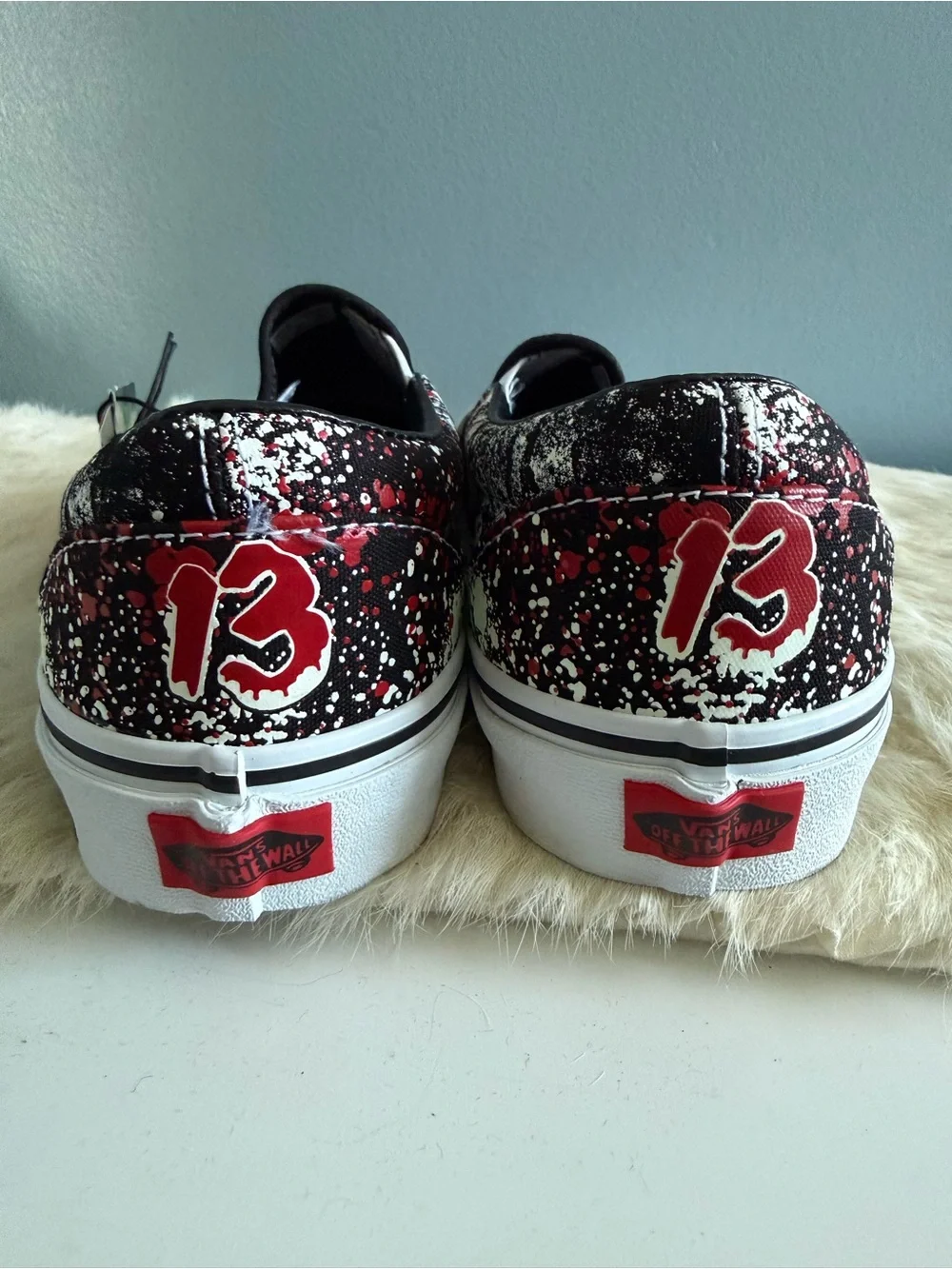 Vans x Horror Friday The 13th Jason Voorhees Halloween Glow In Dark Slip On Shoe